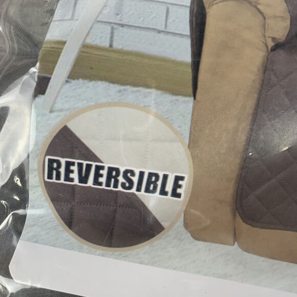 Recliner Chair Slipcover Reversible Sofa Cover Water Resistant Couch Cover - Picture 10 of 12